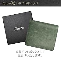 本革　三つ折り財布　マヤ、プエブロ イタリアンレザー】プエブロ+マヤ 手縫い二つ折り財布 レッド